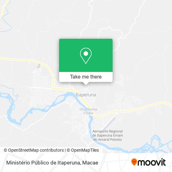 Ministério Público de Itaperuna map