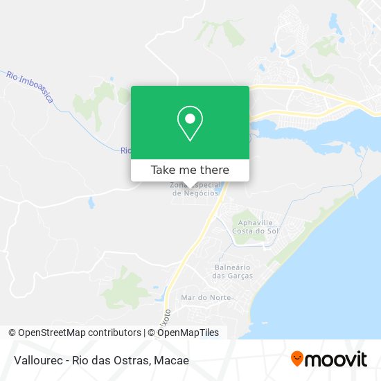 Mapa Vallourec - Rio das Ostras