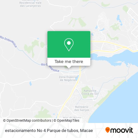 estacionamento No 4 Parque de tubos map