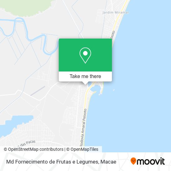 Md Fornecimento de Frutas e Legumes map