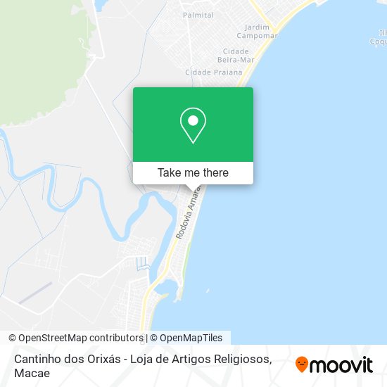 Cantinho dos Orixás - Loja de Artigos Religiosos map
