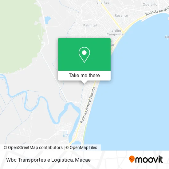 Wbc Transportes e Logistica map