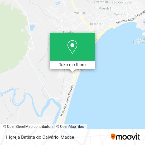 1 Igreja Batista do Calvário map