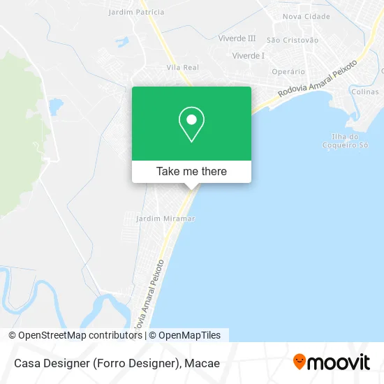 Casa Designer (Forro Designer) map