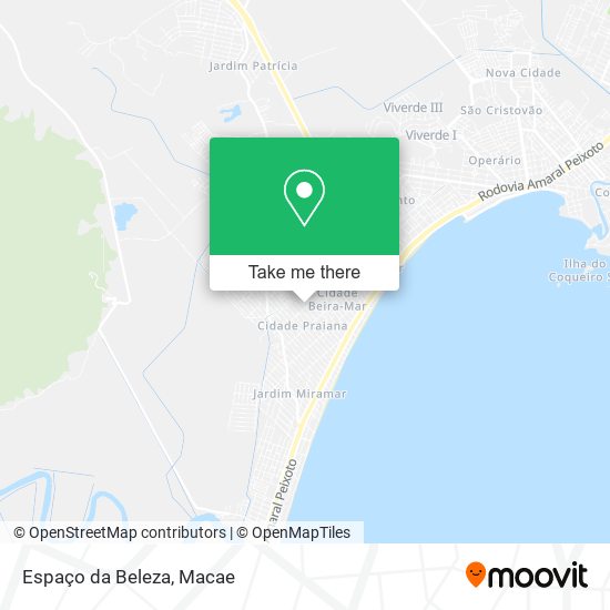 Espaço da Beleza map