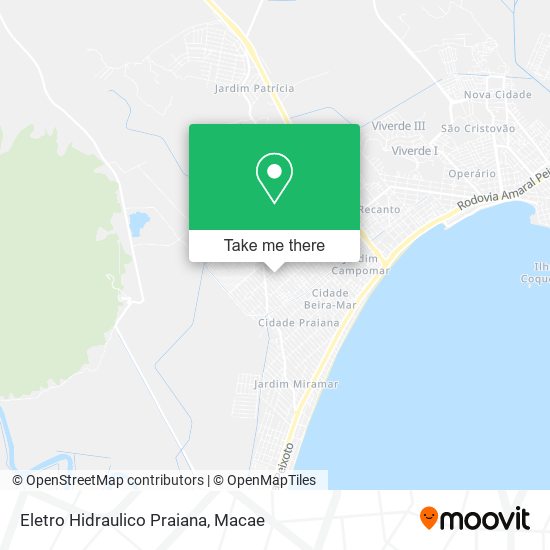 Eletro Hidraulico Praiana map