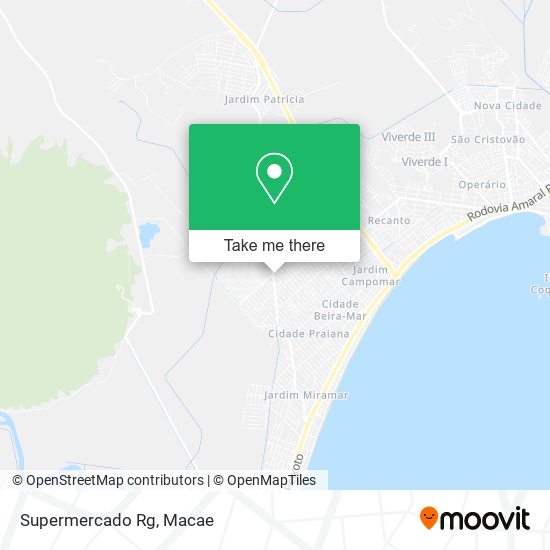 Supermercado Rg map