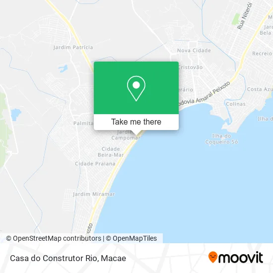 Casa do Construtor Rio map