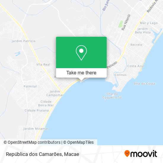 República dos Camarões map