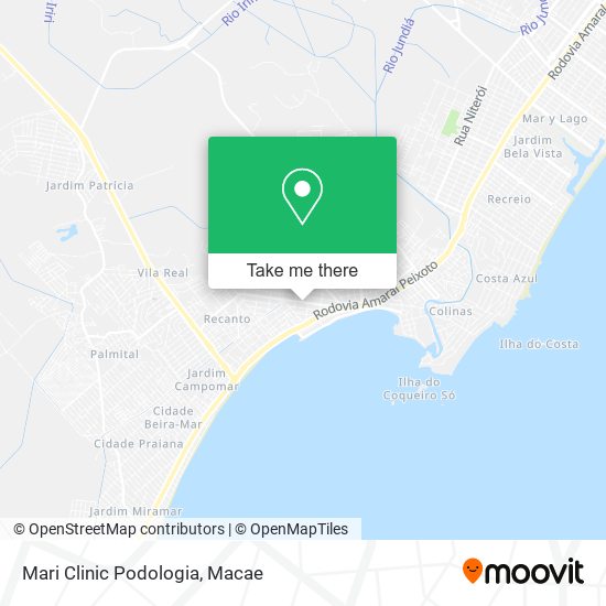 Mari Clinic Podologia map