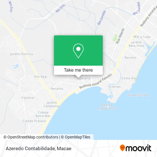 Azeredo Contabilidade map