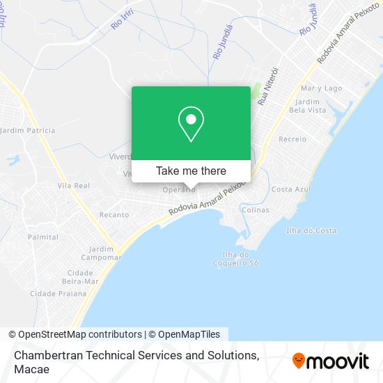 Chambertran Technical Services and Solutions map