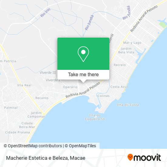 Macherie Estetica e Beleza map