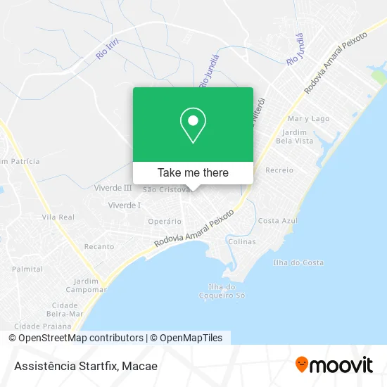 Assistência Startfix map