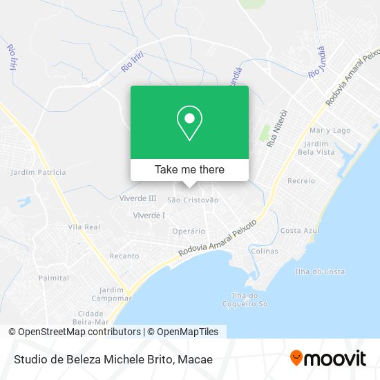 Studio de Beleza Michele Brito map