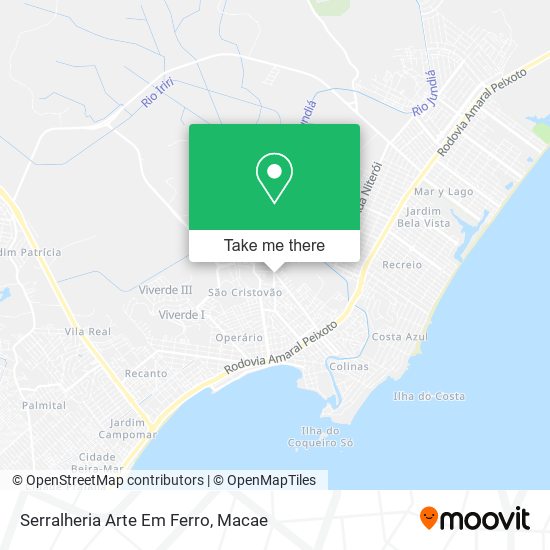 Serralheria Arte Em Ferro map