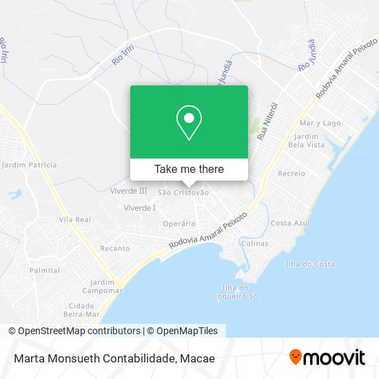 Marta Monsueth Contabilidade map