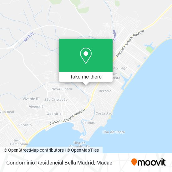 Condominio Residencial Bella Madrid map