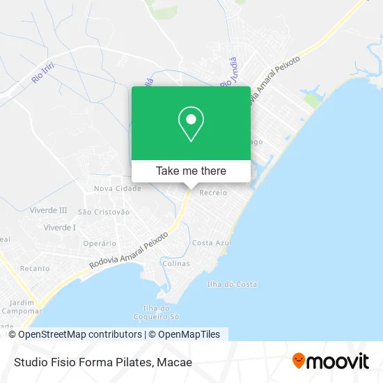 Studio Fisio Forma Pilates map