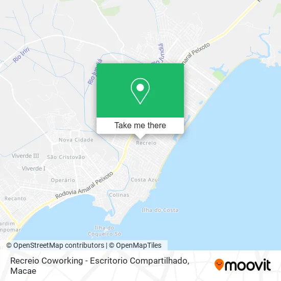 Recreio Coworking - Escritorio Compartilhado map