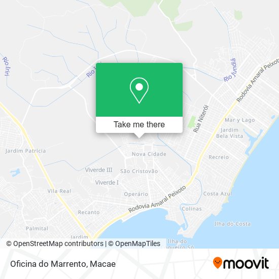 Oficina do Marrento map