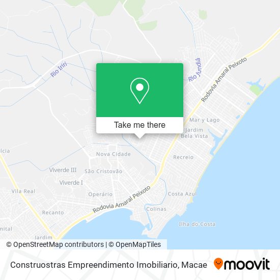 Construostras Empreendimento Imobiliario map