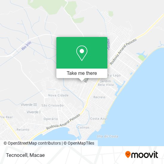 Tecnocell map