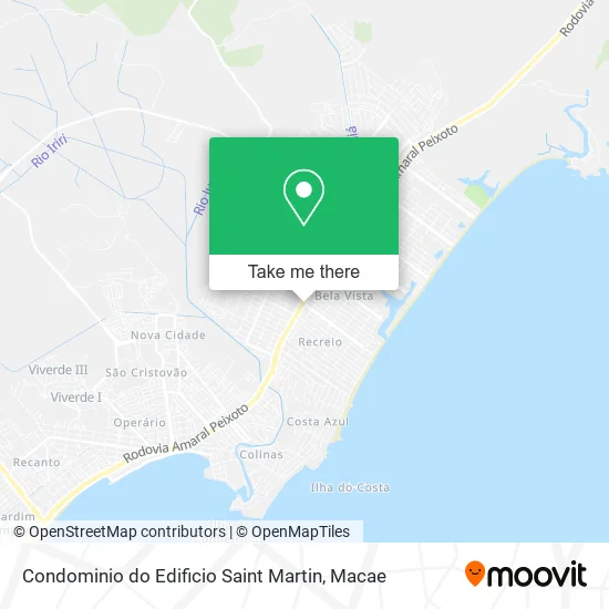 Condominio do Edificio Saint Martin map