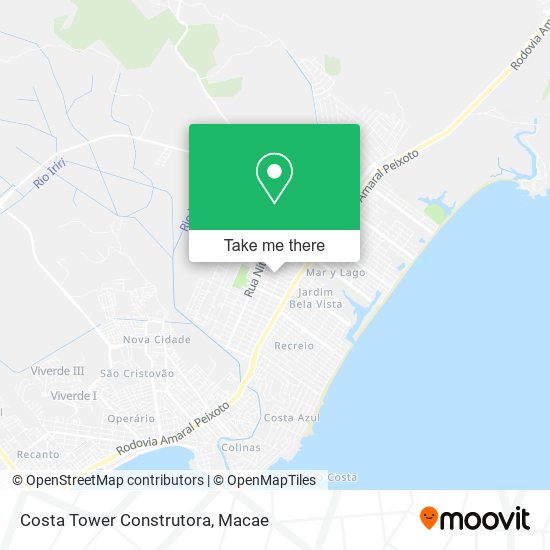 Costa Tower Construtora map