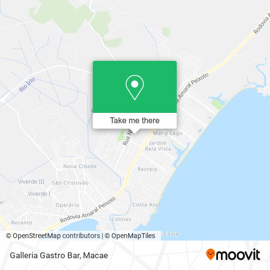 Galleria Gastro Bar map