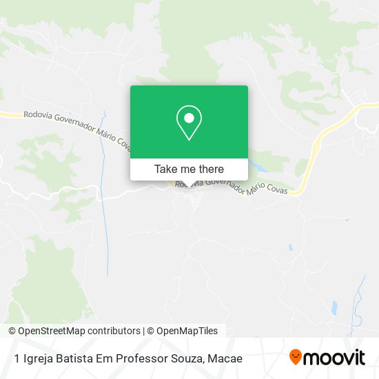 1 Igreja Batista Em Professor Souza map