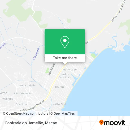 Confraria do Jamelão map