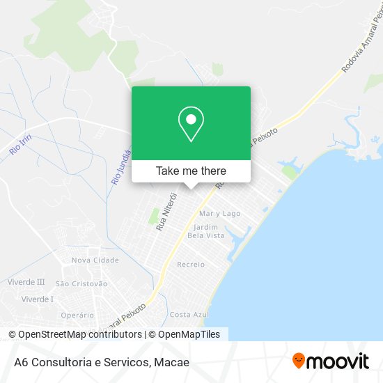 A6 Consultoria e Servicos map