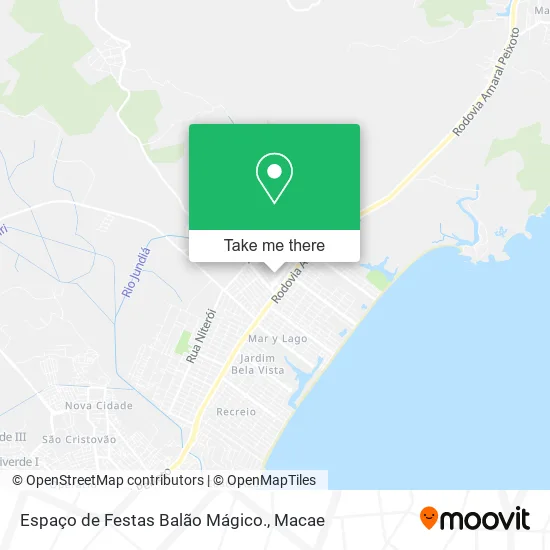 Espaço de Festas Balão Mágico. map