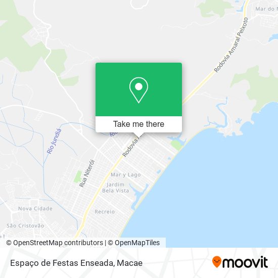 Espaço de Festas Enseada map