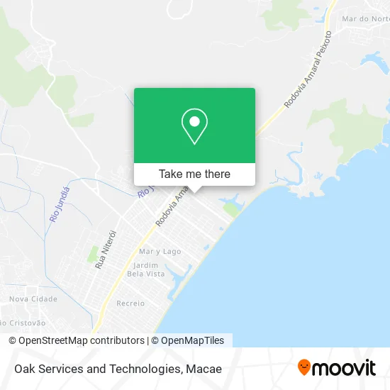 Oak Services and Technologies map