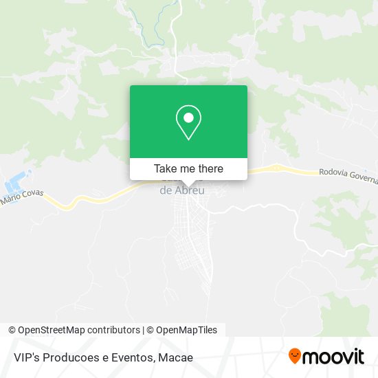 VIP's Producoes e Eventos map