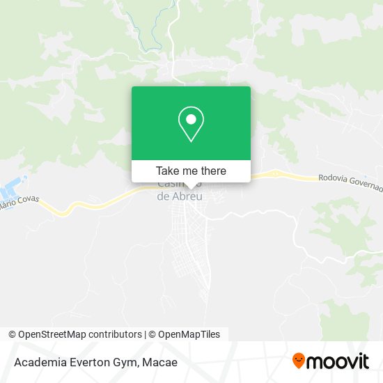 Academia Everton Gym map