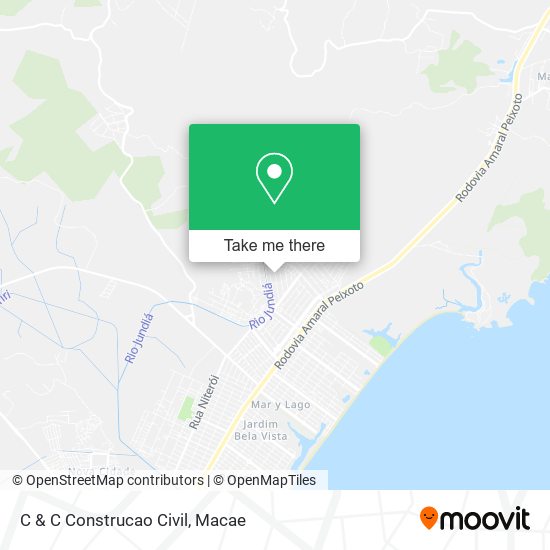 C & C Construcao Civil map