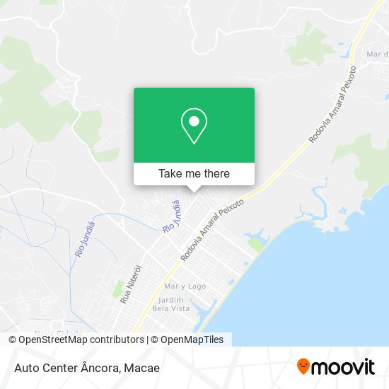 Auto Center Âncora map