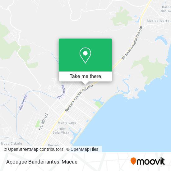 Açougue Bandeirantes map