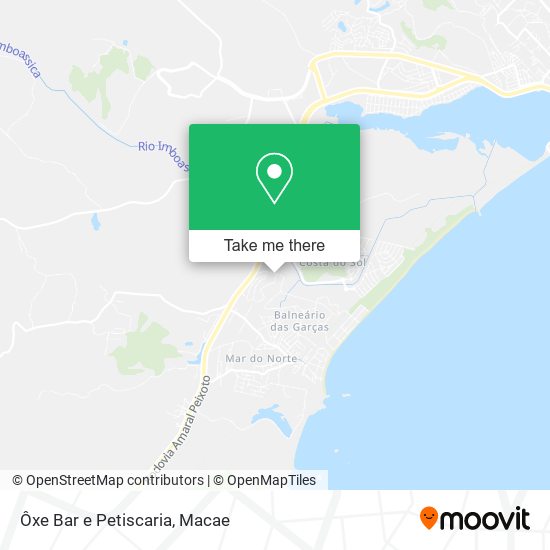 Ôxe Bar e Petiscaria map