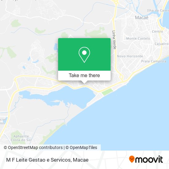 M F Leite Gestao e Servicos map