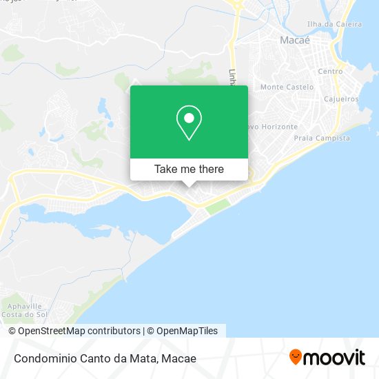 Mapa Condominio Canto da Mata