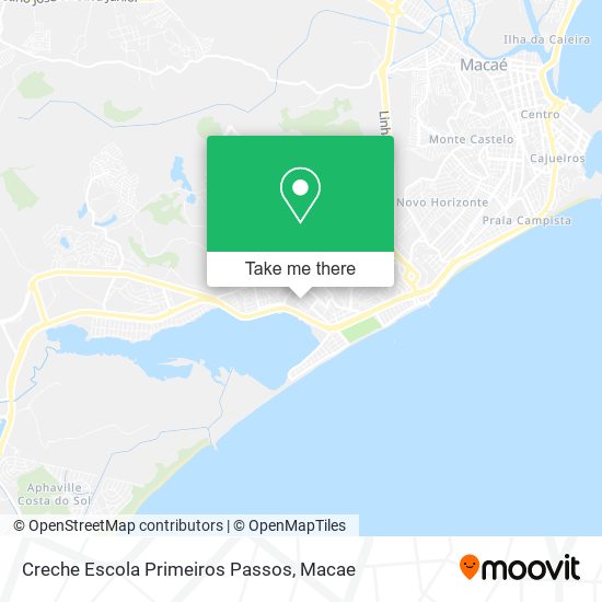 Creche Escola Primeiros Passos map