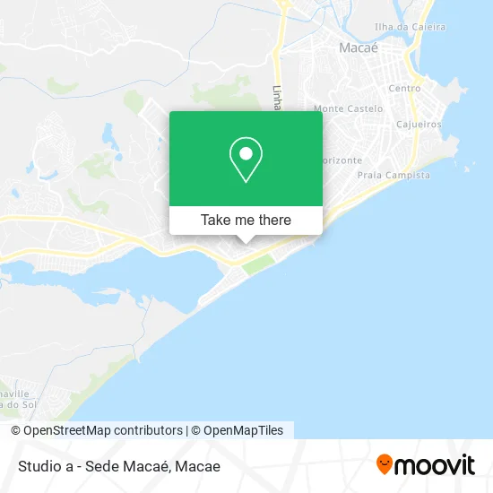 Studio a - Sede Macaé map