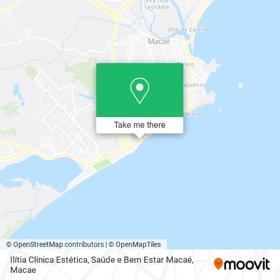 Ilítia Clínica Estética, Saúde e Bem Estar Macaé map