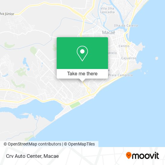 Mapa Crv Auto Center