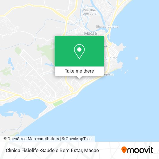 Clínica Fisiolife -Saúde e Bem Estar map