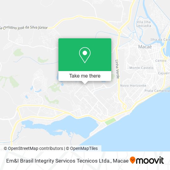 Em&I Brasil Integrity Servicos Tecnicos Ltda. map